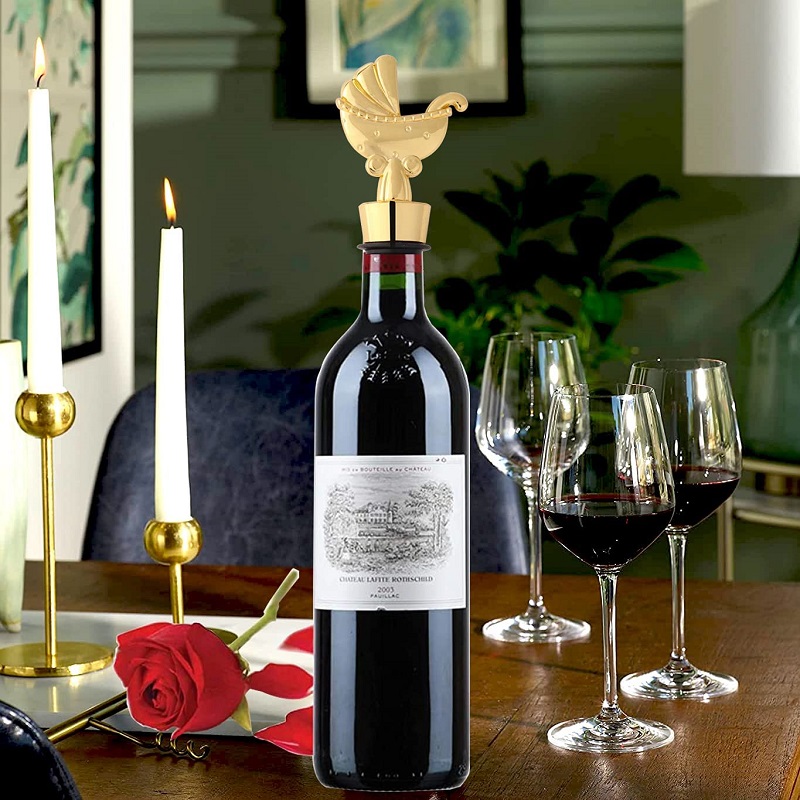 boat shape red wine stopper