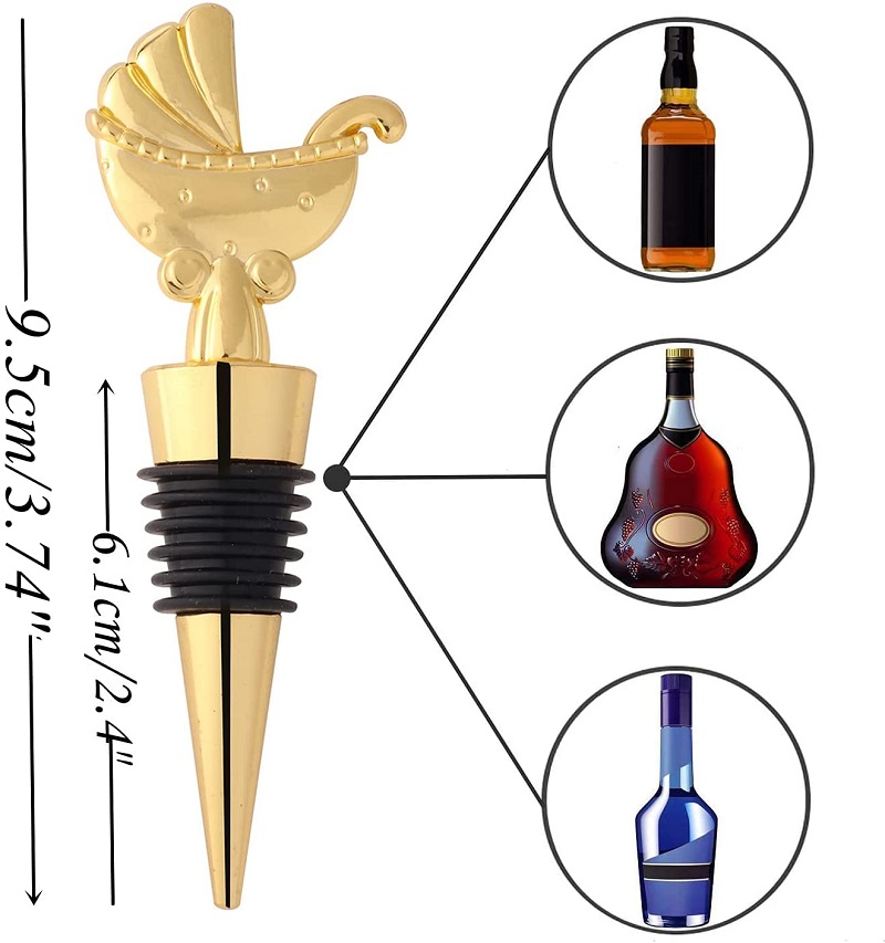boat shape wine stoppers details