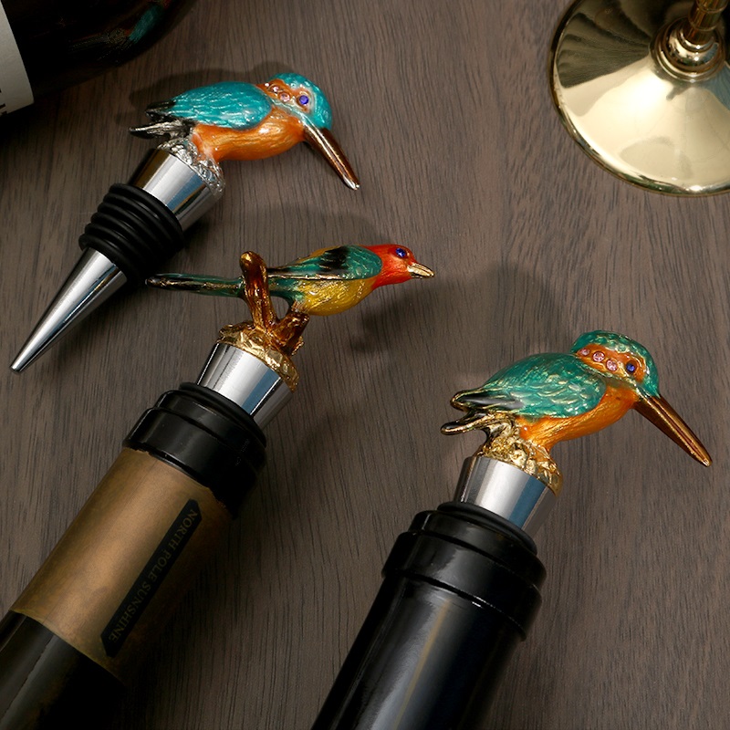 bird shape red wine stopper
