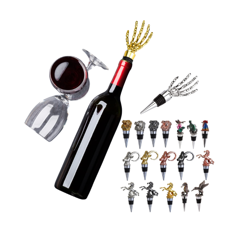 metal wine bottle stoppers